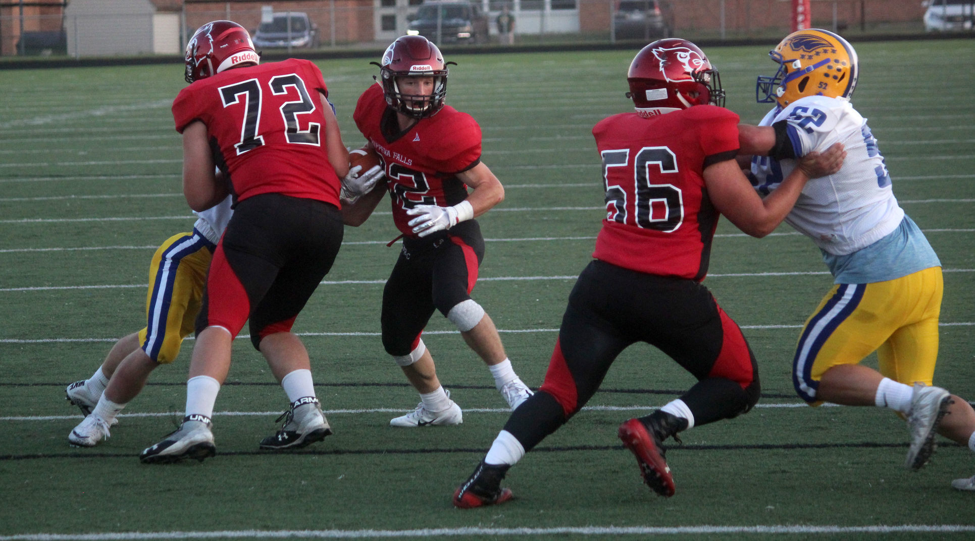 Rice Lake at Chi-Hi football 9-7-18